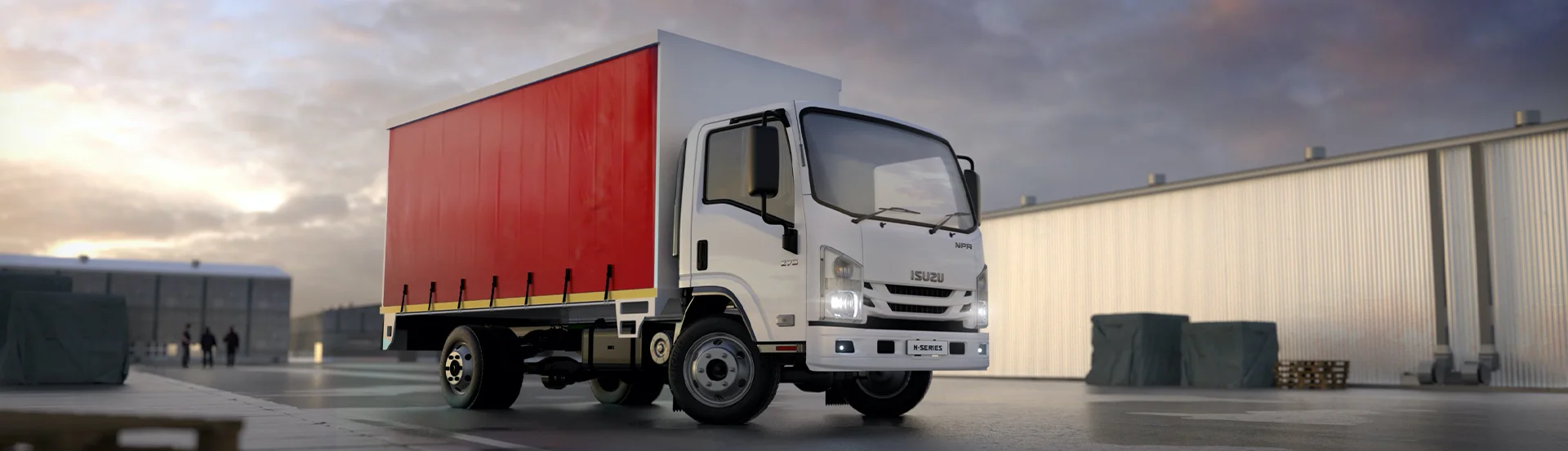 Fuzion isuzu N-Series banner